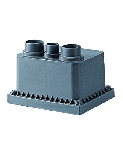 Колодец переходной смотровой 225x175x145 с крышкой для двустенных труб DKC (025001) в Королеве Повороты, муфты, тройники Pintop.ru