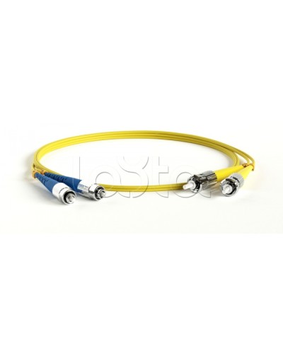 Патч-корд волоконно-оптический Hyperline FC-D2-9-LC/UR-SC/UR-H-1.5M-LSZH-YL в Королеве Патч-корды оптические Pintop.ru