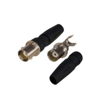 Разъем гнездо BNC под винт с колпачком (50шт/уп) REXANT 05-3082