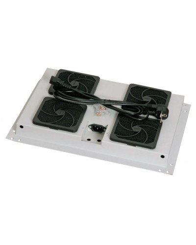 Панель вентиляционная с 4 вентиляторами Cabeus (TRAY-60) в Королеве Вентиляторные модули Pintop.ru