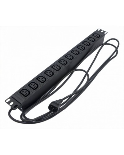 Блок розеток Hyperline SHE19-12IEC-2.5IEC в Королеве Блоки розеток Pintop.ru