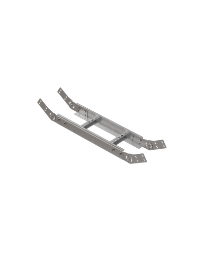 Вертикальный шарнирный угол 80х500х1,2 мм HD85 N КМ-профиль (LSHL80-500-1.2 HD85 N) в Королеве Аксессуары для лотков Pintop.ru