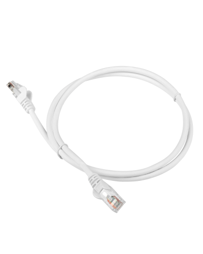 Патч-корд LANMASTER LSZH UTP кат.5e, 0.3 м, белый LANMASTER LAN-PC45/U5E-0.3-WH в Королеве Патчкорды (медные) Pintop.ru
