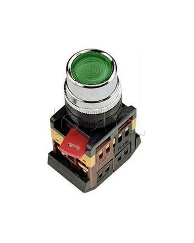 Кнопка ABLF-22 зеленый d22мм неон/240В 1з+1р IEK BBT10-ABLF-K06 в Королеве Кнопки выхода Pintop.ru
