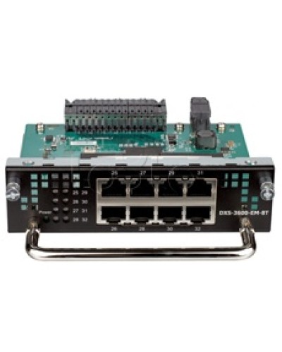 Модуль расширения с 8 портами D-Link DXS-3600-EM-8T/A1A в Королеве Дополнительное оборудование для сетей Pintop.ru