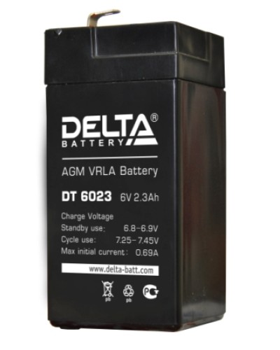 Аккумулятор свинцово-кислотный Delta DT 6023 в Королеве Электротехническое оборудование Pintop.ru
