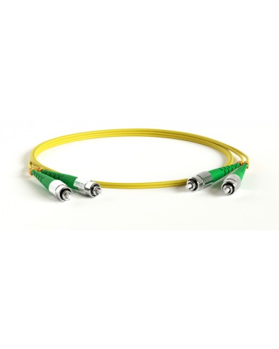 Патч-корд волоконно-оптический Hyperline FC-D2-9-FC/AR-ST/AR-H-10M-LSZH-YL в Королеве Патч-корды оптические Pintop.ru