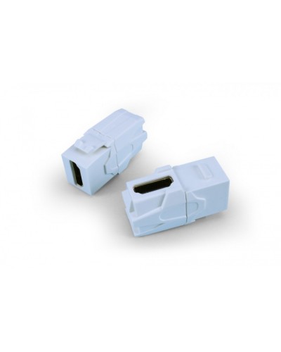 Вставка формата Keystone Jack Hyperline (KJ1-HDMI-AV18-WH) в Королеве Коннекторы Pintop.ru