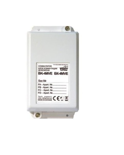 Блок коммутации домофонов Vizit БК-4MVE в Королеве Блоки управления многоабонентные Pintop.ru