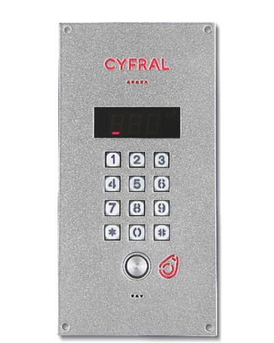 Блок вызова Цифрал CCD-20.1/TC ЦФРЛ.468369. в Королеве Блоки вызова многоабонентные Pintop.ru