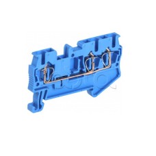 Клемма пружинная КПИ 3в-2,5 31А синяя IEK YZN11-3-002-K07