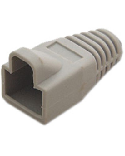 Колпачок изолирующий для разъемов RJ-45 серый (10шт.) Hyperline BOOT-GY-10 в Королеве Коннекторы и разъемы Pintop.ru