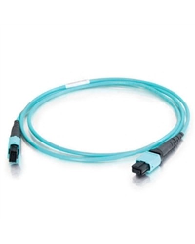 Патч-корд волоконно-оптический Hyperline (FHD-MC3-503-MPOF12/PS-MPOF12/PS-A-2M-LSZH-AQ) в Королеве Патч-корды и пигтейлы Pintop.ru