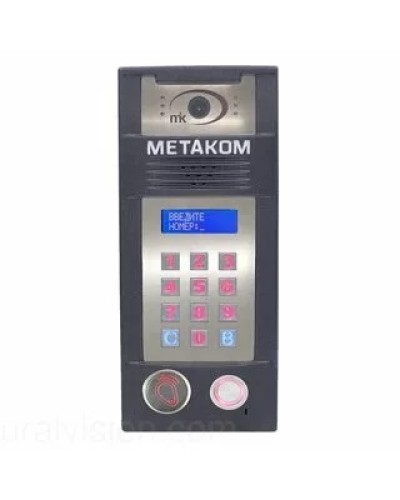 Многоабонентый антивандальный блок вызова со встроенной гибридной видеокамерой Метаком MК2018-TMRFGVH в Королеве Блоки вызова многоабонентные Pintop.ru