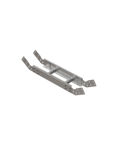 Вертикальный шарнирный угол 100х600х2,0 мм N КМ-профиль (LSHL100-600-2.0 N) в Королеве Аксессуары для лотков Pintop.ru