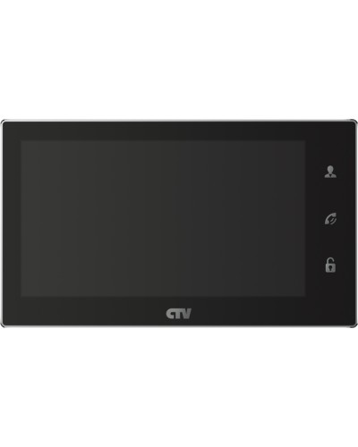 Монитор видеодомофона CTV-M4706AHD (черный) в Королеве Абонентские видеоустройства Pintop.ru
