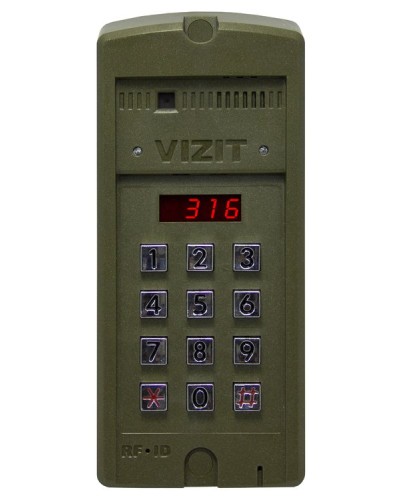 Блок вызова для совместной работы с БУД-302 Vizit БВД-316F в Королеве Блоки вызова многоабонентные Pintop.ru