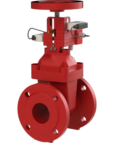 Задвижка клиновая Спецавтоматика Задвижка клиновая Зд 100/1,6(Р)-Ф.УЗ.1-Клин-100 в Королеве Дополнительное оборудование пожаротушения Pintop.ru