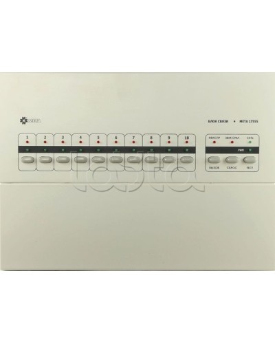 Блок связи на 10 каналов МЕТА 17555 в Королеве Система оповещения и трансляции Мета Pintop.ru