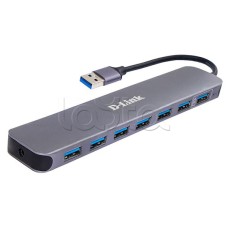 Концентратор с 7 портами USB 3.0 D-Link DUB-1370/B2A