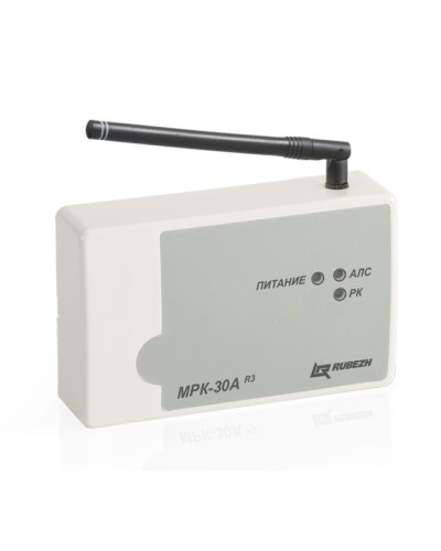 Модуль радиоканальный Рубеж МРК-30А прот.R3 в Королеве Адресная система пожарной сигнализации РУБЕЖ Pintop.ru