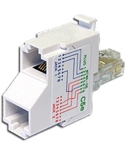 T-адаптер 1 телефонный и 1 компьютерный порт TWT TWT-T-E2-U2 в Королеве Проходные адаптеры Pintop.ru