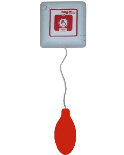 Пневмокнопка вызова влагозащищенная со шнуром Hostcall MP-435W2 в Королеве Система оповещения и трансляции Hostcall Pintop.ru