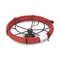 Устройство для протяжки кабеля мини УЗК в метал. тип №2, 40м (сталь пруток 3,5 мм) Cabeus (Pull-S2-3,5-40m)