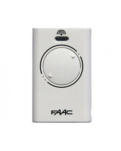 Брелок-передатчик 2-канальный Faac 787007 (белый) в Королеве Устройства радиоуправления для шлагбаумов и автоматики Pintop.ru