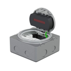LUK/1,5AL66 Люк в пол на 1,5 поста (45х45мм), с суппортом и коробкой, сталь IP66 (70031)