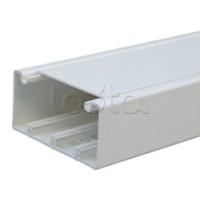 Короб с крышкой 100x55 (Крышка=80мм), 1шт=2м Экопласт 76002-2 Экопласт 76002-2