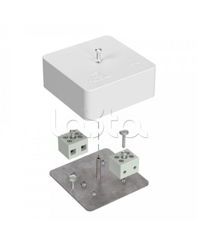 Коробка огнест для кабель-канала 40-0450-FR6.0-4 Е15-Е60 (латунь) 75х75х30 Промрукав (40-0450-FR6.0-4-Е60) в Королеве Распределительные коробки Pintop.ru