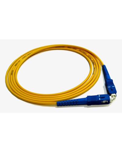 Шнур оптический SC-SC, simplex, 9/125, LSZH, 1 м LANMASTER LAN-SC-SC/SU-1.0 в Королеве Патч-корды оптические Pintop.ru