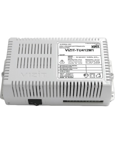 Блок управления терминала консьержа Vizit-TU412M1 в Королеве Блоки управления многоабонентные Pintop.ru