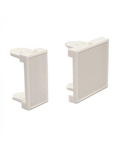 Заглушка 22.5х45, белая LANMASTER (LAN-SIP-22B-WH) в Королеве Проходные адаптеры и розетки оптические Pintop.ru