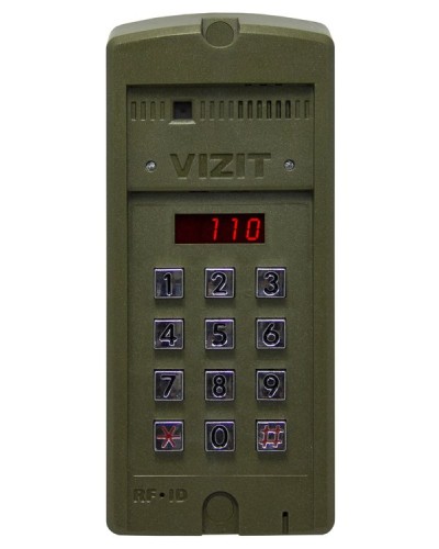 Блок вызова до 100 абонентов Vizit БВД-SM110FCP в Королеве Блоки вызова многоабонентные Pintop.ru