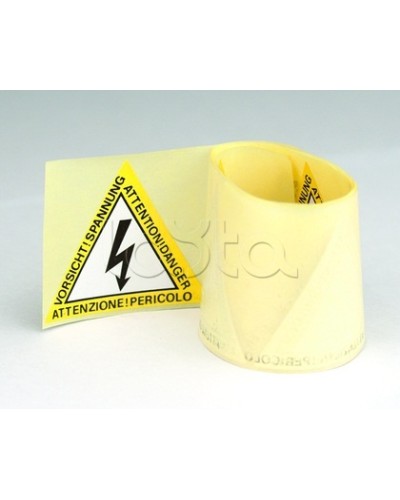 Предупреждающая табличка 60мм DKC ZTA001 в Королеве Аксессуары для лотков Pintop.ru