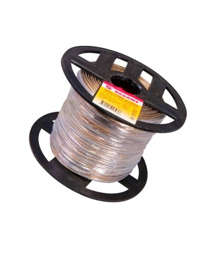 Трос стальной в ПВХ изоляции d2.5 мм (200 м) REXANT 09-5325 в Королеве Крепежные изделия Pintop.ru