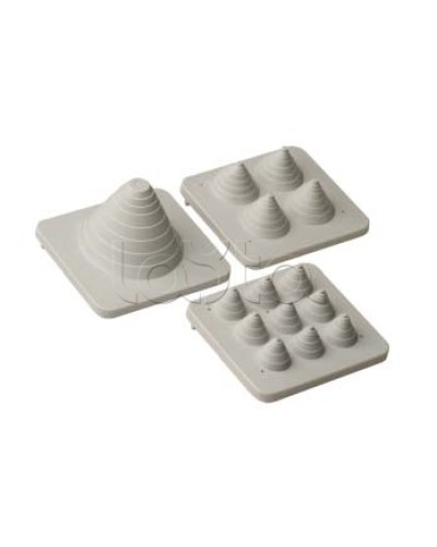 Ввод кабельныймембранный 4х21мм 4 отверстий диаметр 47мм (20 шт/уп) DKC R5MP01 в Королеве Аксессуары для стоек и шкафов Pintop.ru