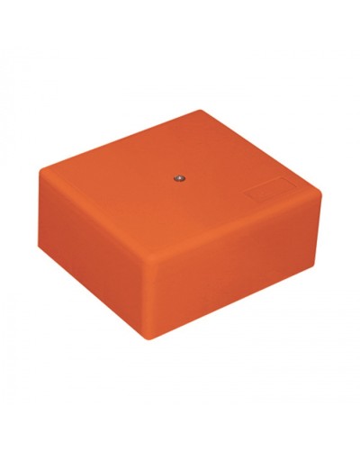 MB75 Коробка огн. E-110,о/п 75х75х40, с гладкими стенками,без галогена, заземление, IP41, 5P, (1,5-6мм2), цвет оранж в Королеве Распределительные коробки Pintop.ru