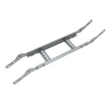 Вертикальный шарнирный угол 80х500х1,2 мм "Быстрый монтаж" HD85 КМ-профиль (LSHLS80-500-1.2 HD85)