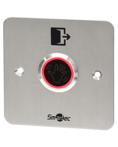 Кнопка выхода металлическая врезная Smartec ST-EX344LW в Королеве Кнопки выхода Pintop.ru