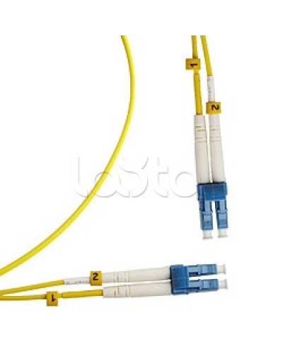Шнур оптический SM 9/125 duplex LC/LC (15 м) Cabeus FOP(D)-9-LC-LC-15M в Королеве Патч-корды оптические Pintop.ru