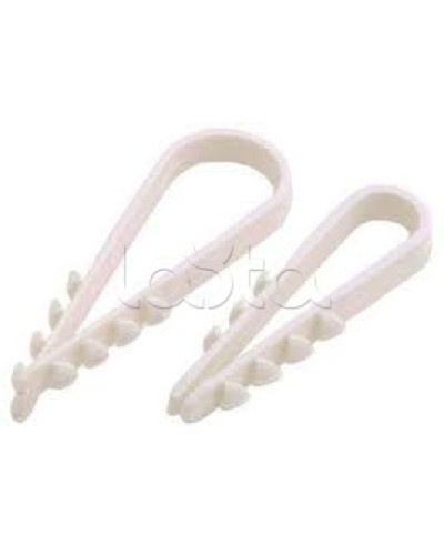 Дюбель-хомут 5-10 белый (100шт/уп) PROCONNECT 07-4501-2 в Королеве Стяжки-хомуты Pintop.ru