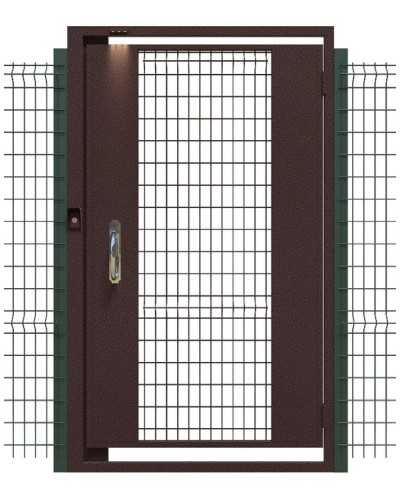 Калитка Стальная Наружная VIZIT-KСН-12-Лв в Королеве Калитки Pintop.ru