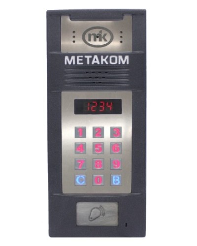 Многоабонентый антивандальный блок вызова со встроенной видеокамерой Метаком MК2018-RFiV в Королеве Блоки вызова многоабонентные Pintop.ru