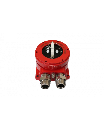 Извещатель пожарный ручной взрывозащищённый адресный Рубеж ExИП 535-1В-R3-А-MG1/2-Класс А в Королеве Адресная система пожарной сигнализации РУБЕЖ Pintop.ru