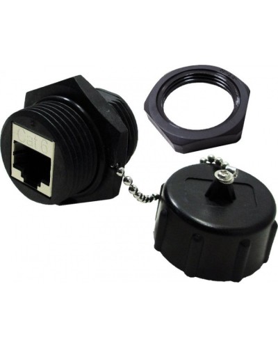 Модуль соединительный индустриальный, IP67, экранированный, кат.6 LANMASTER LAN-KCP45S6-WP в Королеве Проходные адаптеры Pintop.ru