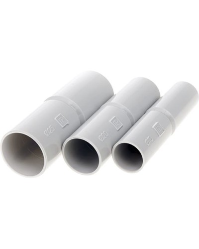 Патрубок-муфта д20 (70 шт/уп) Промрукав PR.01720 в Королеве Повороты, муфты, тройники Pintop.ru