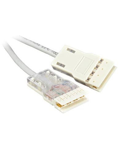 Патч-корд 110 тип-110 тип, 4 пары, Cat.5e, LSZH, 1 м серый Hyperline PC-110-110-4P-C5e-1M-LSZH-GY в Королеве Патч-корды и пигтейлы Pintop.ru